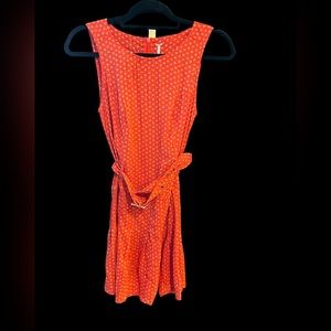 Free People Sleeveless Belted Dress. EUC